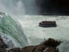 Horn Blower Cruising Below The Falls