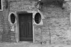 Venice Doorway B&W