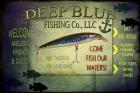 Fishing - Deep Blue LLC sign