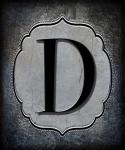 Letter D