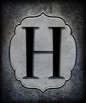 Letter H