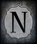 Letter N