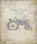 Industrail Farm Tractor Blue Print 2