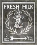 Farm Sign Fresh Milk 1