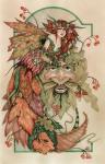 Lady Autumn And The Green Man