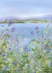 Lake and Wildflowers