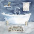 Watercolor Bathroom I