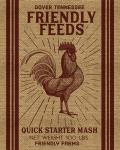 Friendly Feeds Rooster