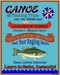 Canoe Fishing Wilderness