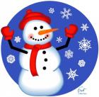 Red Cap Snowman