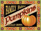 Pumpkin Crate Label