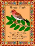 Purple Finch Quilt