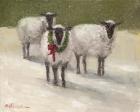 Lambs with Wreath