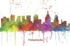 Philadelphia Pennsylvania Skyline Multi Colored 1