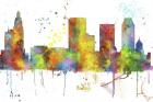 Tulsa Oklahoma Skyline Multi Colored 1