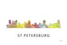 St Petersburg Florida Skyline