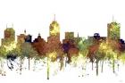 Fresno California Skyline - Safari Buff