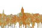 Annapolis Maryland Skyline - Rust