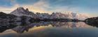 Panorama Au Lac Des Cheserys De Nuit