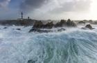 Tempete Au Phare Du Creac'h A Ouessant