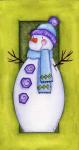 Holiday Wishes Snowman