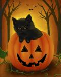 Halloween Kitten