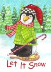 Penguin Let It Snow