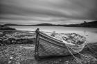 Boat Ashore BW