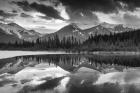 Vermillion Reflection BW