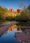 Cathedral Rock Reflection Vertical