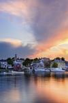 Sunset on the Piscataqua - Vertical