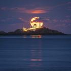 Big Moon over Nubble