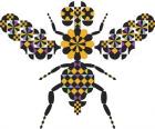 Dazzling Honey Bee
