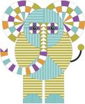 Playful Modern Elephant