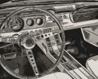 Vintage Car Dashboard