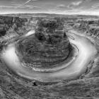 Horseshoe Bend BW 2 of 3