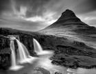 3 Waterfalls BW