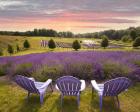 Lavender Chairs, Horton Bay, Michigan '14-color