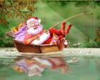 Santa Fishing
