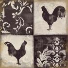 Rooster Silhouette I