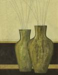 Green Vases I