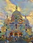 Paris France Basilica of the Sacred Heart Sacre Coeur Ver2