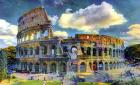 Rome Italy Colosseum Ver1