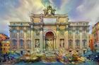 Rome Italy Trevi Fountain