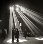 Police in Waiting Room of the Union Station, Chicago