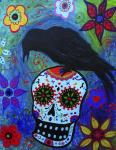 Black Bird And Skull