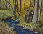 2 Bears Autumn Stroll