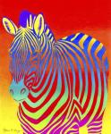 Psychedelic Zebra