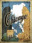 Vintage Chicago Poster