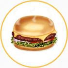 Burger Round